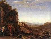 POELENBURGH, Cornelis van Rest on the Flight into Egypt af USA oil painting artist